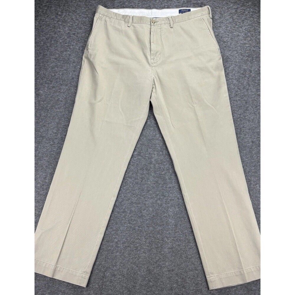 Polo Ralph Lauren The Polo Chino Men’s 38x32 Classic Fit Khaki Beige Cotton Pant